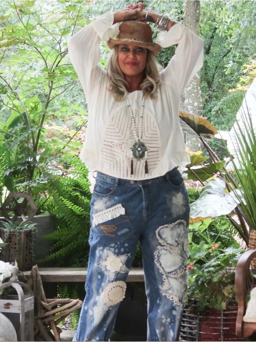 Jaded Gypsy Lovestruck Jeans S/M NWT Adjustable Waist